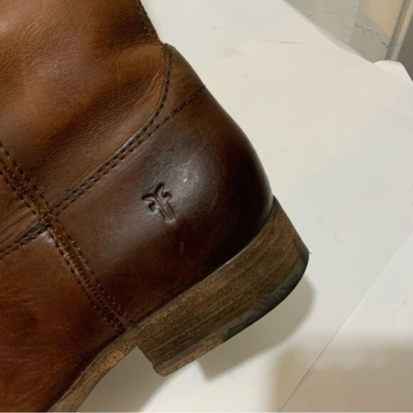 Frye Womens Melissa Brown Riding Boots Size 5.5 Medium (B, M) - Picture 16 of 16